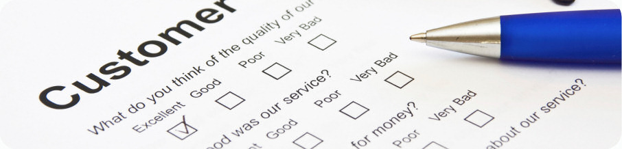 Customer satisfaction form